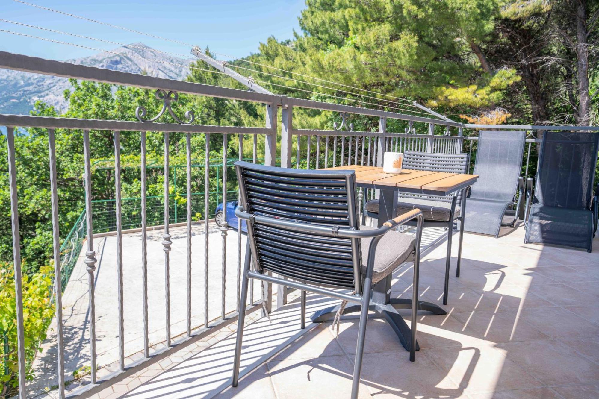 Sea View Apartment Gin Brela Kamer foto