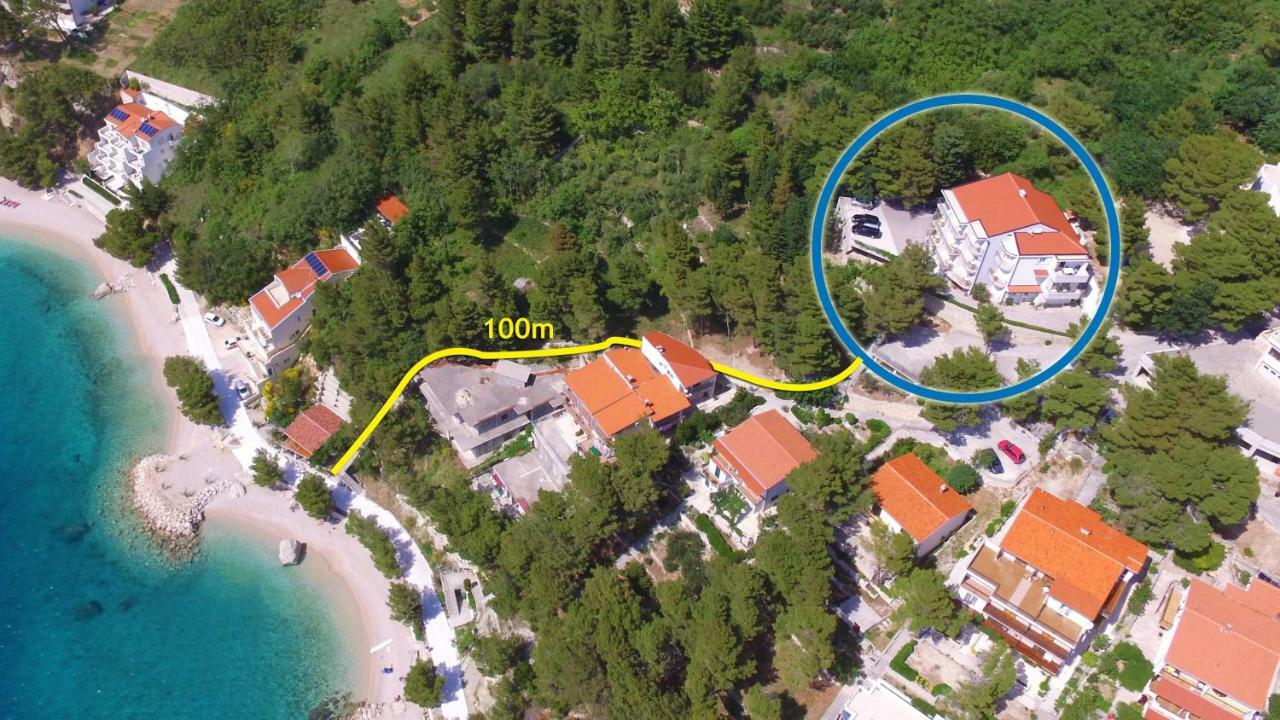 Sea View Apartment Gin Brela Buitenkant foto